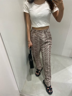 鈴木華澄さん（レディース・153cm）の春コーディネート