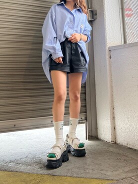 鈴木華澄さん（レディース・153cm）の春コーディネート