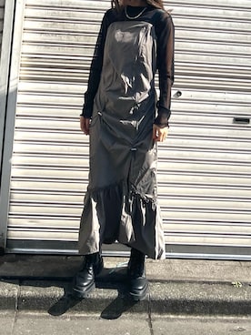 鈴木華澄さん（レディース・153cm）の冬コーディネート