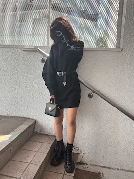 鈴木華澄さん（レディース・153cm）の秋コーディネート