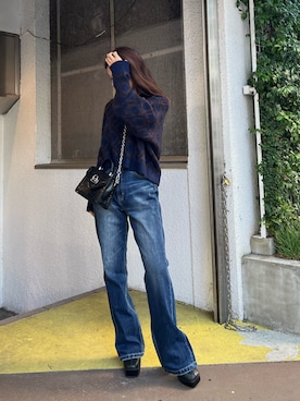 鈴木華澄さん（レディース・153cm）の秋コーディネート