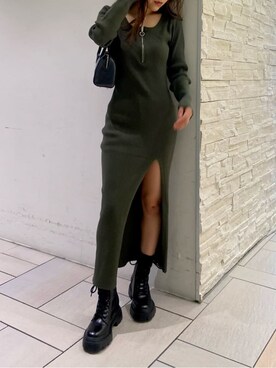 鈴木華澄さん（レディース・153cm）の夏コーディネート