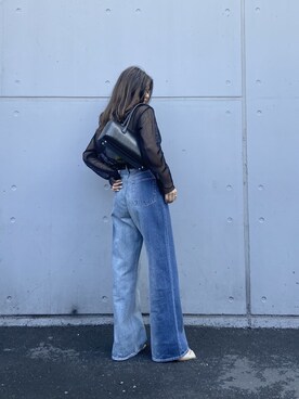 鈴木華澄さん(レディース・153cm)の春コーディネート