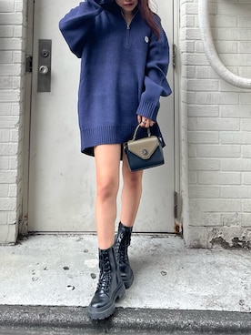 鈴木華澄さん（レディース・153cm）の夏コーディネート