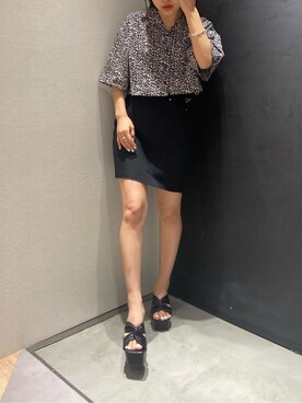 鈴木華澄さん（レディース・153cm）の春コーディネート