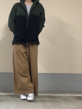 マウンテンパーカーを使った 七分袖 のレディース人気ファッションコーディネート Wear マウンテンパーカーを使った 七分袖 のレディース人気ファッションコーディネート Wear