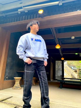 「FR2」｜Reiさん（メンズ・168cm）の冬コーディネート