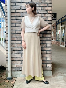 tsuyuさん（レディース・161cm）の夏コーディネート