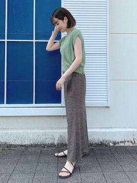 tsuyuさん（レディース・161cm）の夏コーディネート