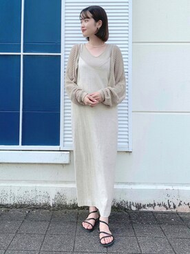 tsuyuさん（レディース・161cm）の夏コーディネート