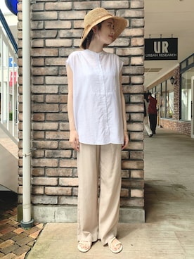 tsuyuさん（レディース・161cm）の夏コーディネート