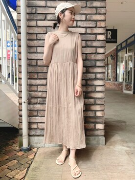 tsuyuさん（レディース・161cm）の夏コーディネート