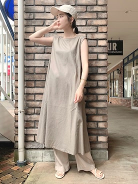 tsuyuさん（レディース・161cm）の夏コーディネート