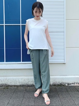 tsuyuさん(レディース・161cm)の夏コーディネート