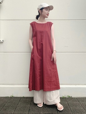 tsuyuさん（レディース・161cm）の夏コーディネート