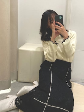 「綺麗めコーデ」｜「アイテム（その他）」を使った、ASAKAさん（レディース・158cm）の秋コーディネート