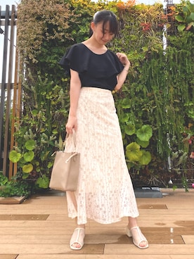 ASAKAさん（レディース・158cm）の夏コーディネート