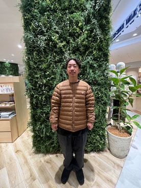「アイテム（その他アウター、ブラウン系）」を使った、kentar00さん（メンズ・170cm）の秋コーディネート