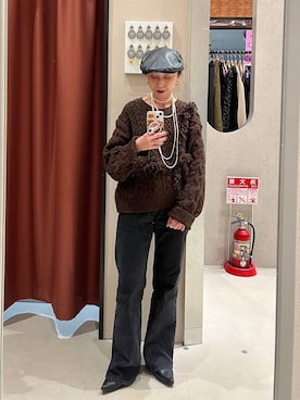 「アイテム（ネックレス）」を使った、meg51さん（レディース・154cm・30代）の秋コーディネート