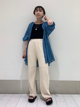 meg51さん（レディース・154cm）の夏コーディネート