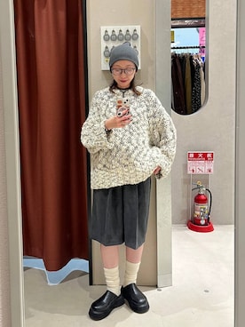 「アイテム（ソックス/靴下）」を使った、meg51さん（レディース・154cm・30代）の秋コーディネート