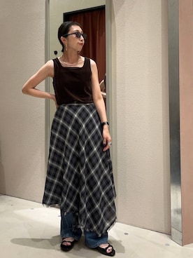 「アイテム（チョーカー）」を使った、meg51さん（レディース・154cm・30代）の夏コーディネート