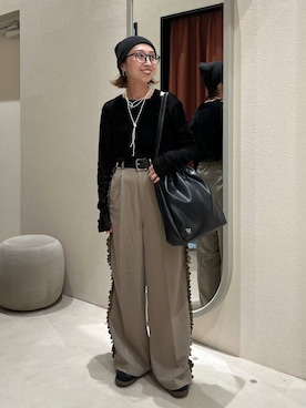 「アイテム（帽子）」を使った、meg51さん（レディース・154cm・30代）の秋コーディネート