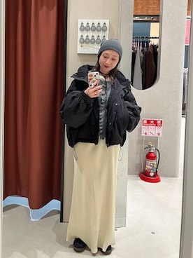 「アイテム（その他アウター）」を使った、meg51さん（レディース・154cm・30代）の秋コーディネート