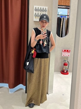 「アイテム（タンクトップ）」を使った、meg51さん（レディース・154cm・30代）の夏コーディネート