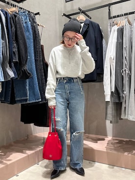「アイテム（帽子）」を使った、meg51さん（レディース・154cm・30代）の秋コーディネート