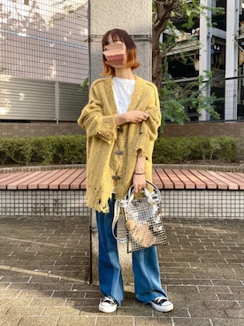 「beautiful people」｜「アイテム（福袋/福箱）」を使った、まちるだ さん（レディース・157cm）の秋コーディネート