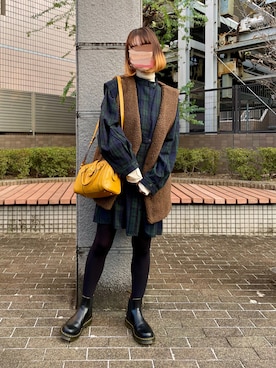 「タートルネック」｜「アイテム（福袋/福箱）」を使った、まちるだ さん（レディース・157cm）の秋コーディネート