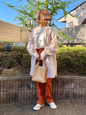 まちるだ さん（レディース・157cm）の春コーディネート