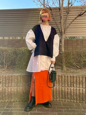 まちるだ さん（レディース・157cm）の春コーディネート