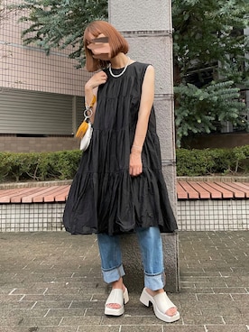 まちるだ さん（レディース・157cm）の夏コーディネート