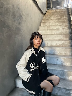 上原優香さん(レディース・163cm)の秋コーディネート