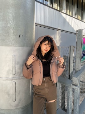 上原優香さん（レディース・163cm）の秋コーディネート