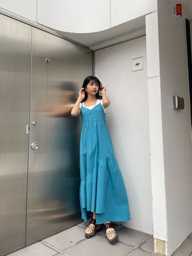 上原優香さん(レディース・163cm)の夏コーディネート