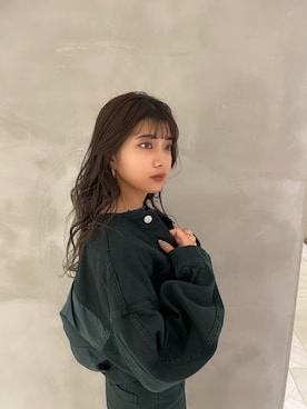 上原優香さん(レディース・163cm)の秋コーディネート