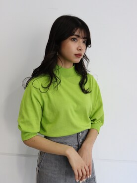 上原優香さん（レディース・163cm）の春コーディネート
