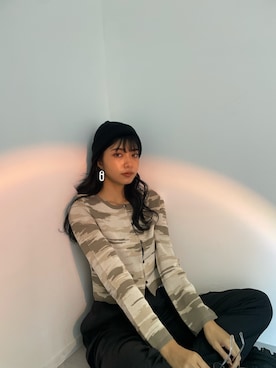 上原優香さん（レディース・163cm）の秋コーディネート