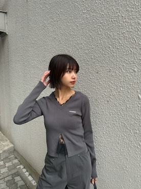 上原優香さん（レディース・163cm）の春コーディネート