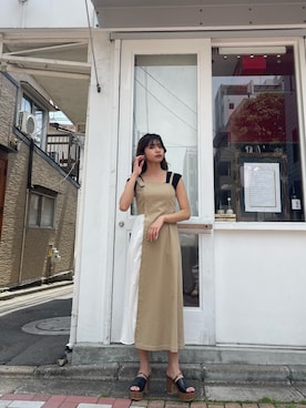 上原優香さん(レディース・163cm)の夏コーディネート