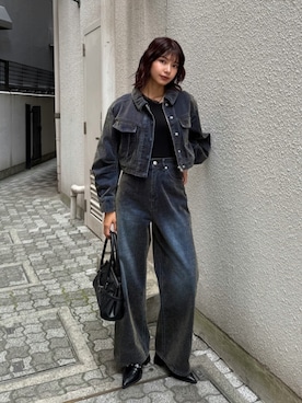 上原優香さん（レディース・163cm）の夏コーディネート
