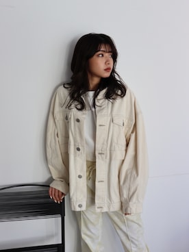 上原優香さん(レディース・163cm)の春コーディネート