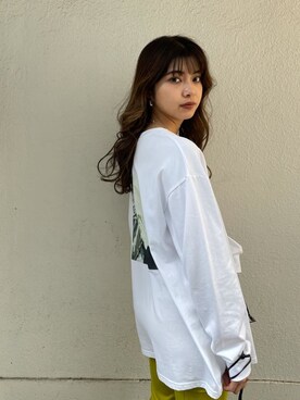 上原優香さん(レディース・163cm)の春コーディネート