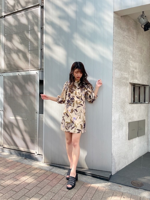 Murua 渋谷109宇田川優香さんのワンピースを使ったコーディネート Zozotown