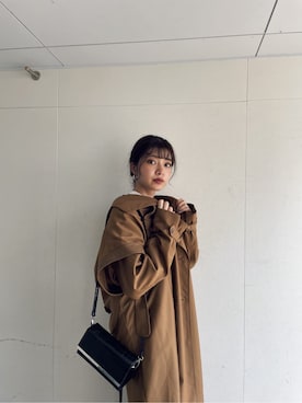 「MURUA（ムルーア）のアイテム（その他アウター）」を使った、宇田川優香さん（レディース・163cm）の夏コーディネート
