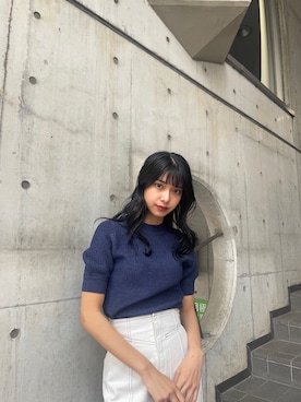 上原優香さん(レディース・163cm)の春コーディネート