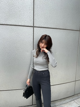 上原優香さん(レディース・163cm)の秋コーディネート